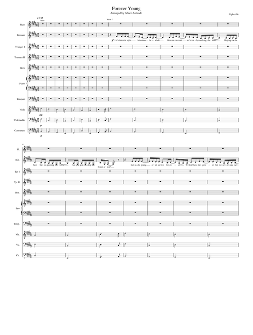 Forever Young - Alphaville (Orchestral Arrangement)