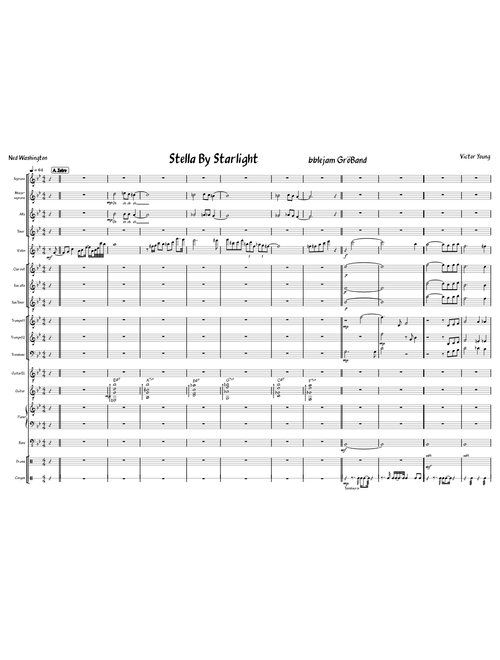 Stella By Starlight – Victor Young & Ned Washington Stella By Starlight   bblejam Gröband