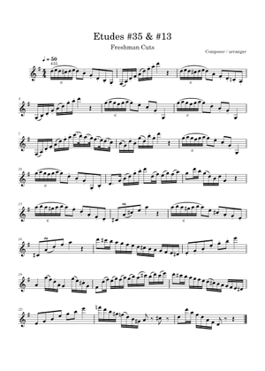 Cyrille Rose - 32 Etudes v2.1 Sheet Music for Clarinet in b-flat