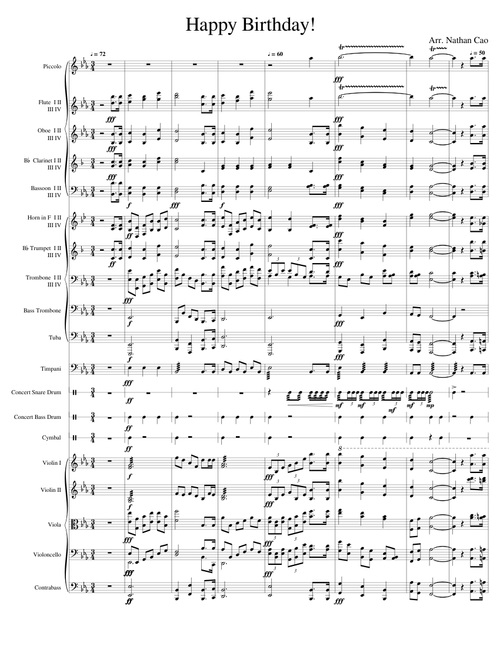 Happy Birthday (Orchestral)
