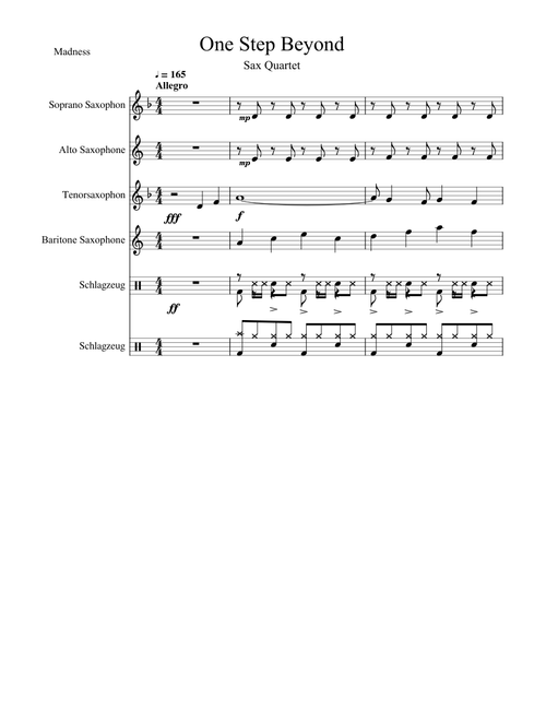 One Step Beyond Quartett HK