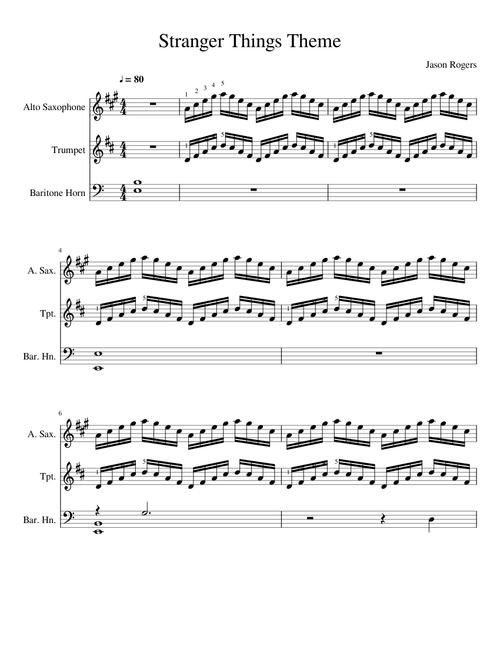 Stranger Things theme