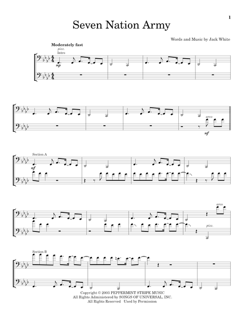 Seven Nation Army - 2Cellos, White Stripes (Cello Duet)