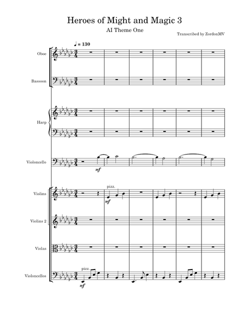 Heores of Might and Magic III – AI Theme One – Paul Anthony Romero