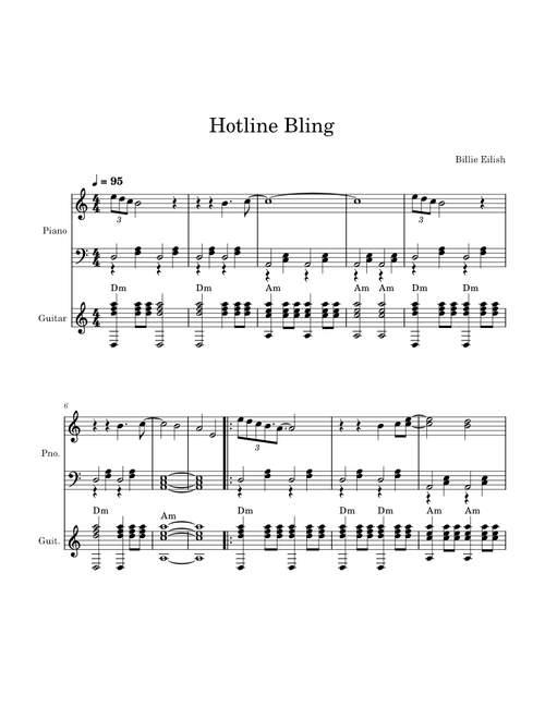 Hotline bling – Billie Eilish Hotline Bling – Billie Eilish