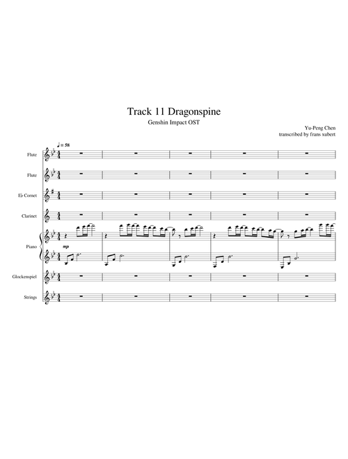 Genshin Impact Dragonspine OST Track 11