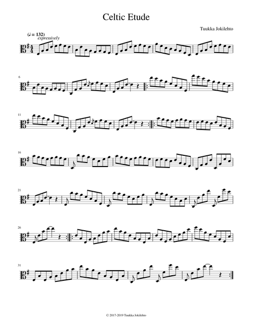Celtic Etude  - Tuukka Jokilehto