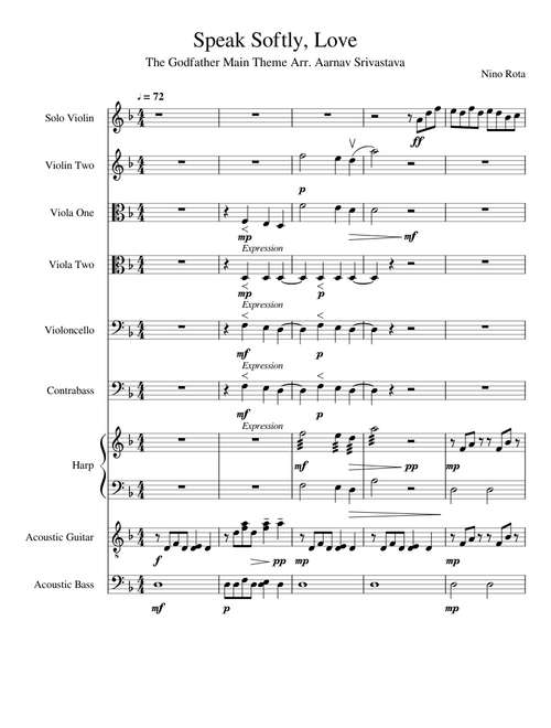 Speak Softly, Love (The Godfather Theme)