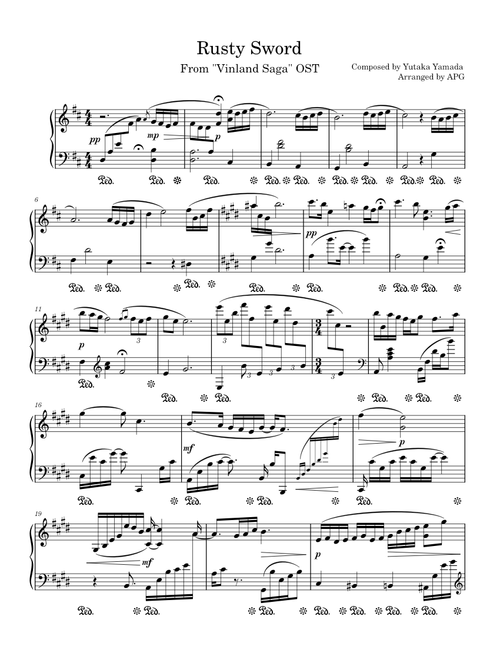APG2703 | Free sheet music | Download PDF or print on MuseScore.com