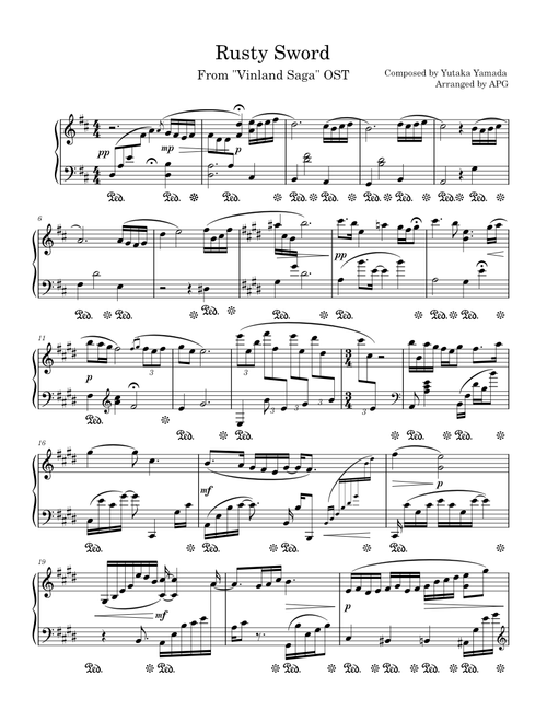 APG2703 | Free sheet music | Download PDF or print on MuseScore.com