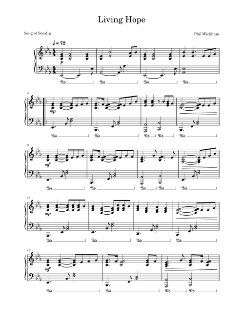Living hope – Phil Wickham (Song of Serafin)