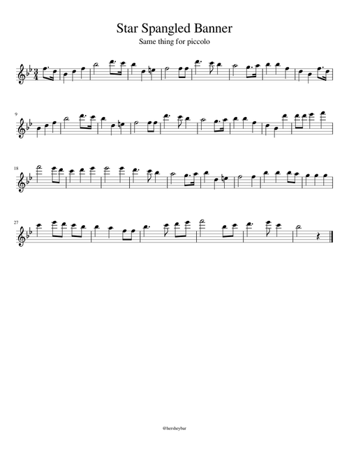 The Star Spangled Banner