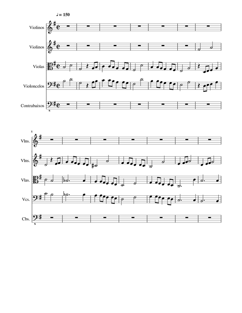 Norman Leyden Serenade for Strings Orchestra Fugue Sheet music for