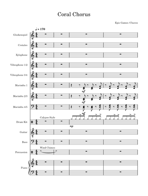 Coral chorus – Fortnite
