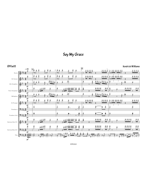 Say My Grace - Offset