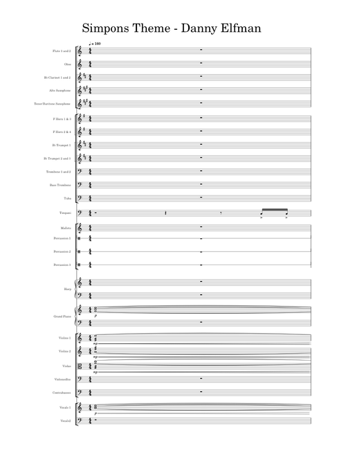 The Simpsons Main Theme – Danny Elfman