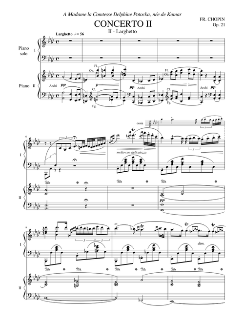 Op. 21: Concerto No. 2 In F Minor: II - Larghetto