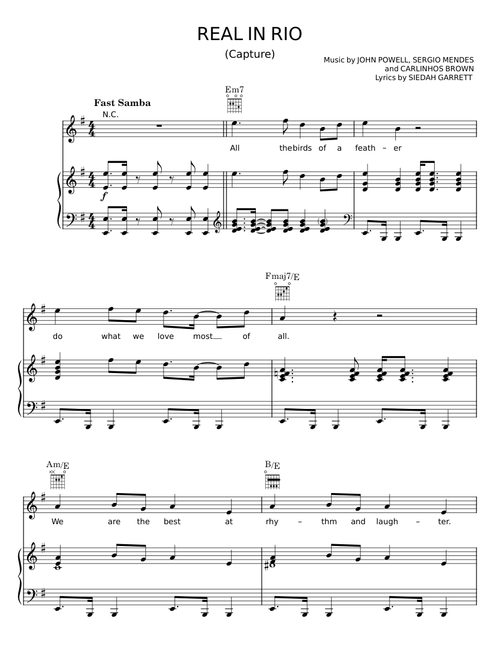 Real In Rio - John Powell