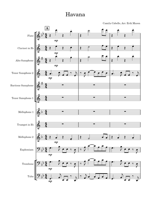 Havana – Camila Cabello GARAGE BAND Havana