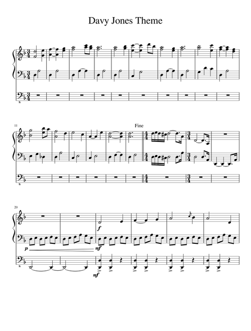 Davy Jones Theme – Hans Zimmer
