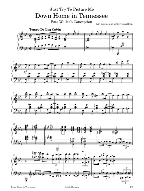 Down Home in Tennessee – Thomas "Fats" Waller