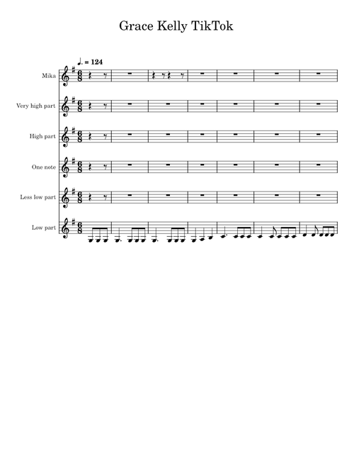 Grace Kelly TikTok for violin loop