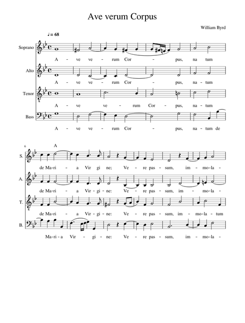 Ave Verum Corpus - Byrd
