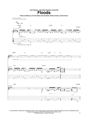 Floods outro Pantera Sheet Music For Piano Solo Easy MuseScore floods-outro-pantera-sheet-music-for-piano-solo-easy-musescore
