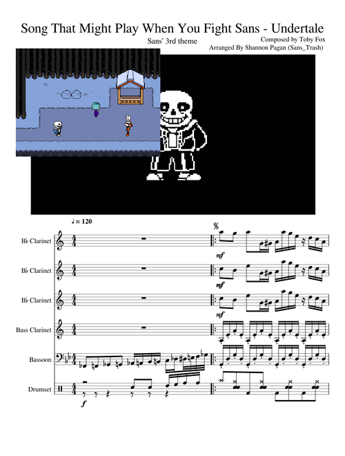 Song That Might Play When You Fight Sans - Undertale