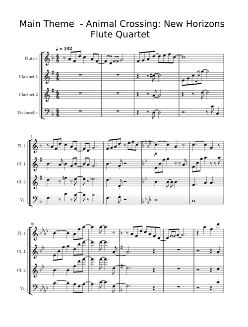 Main Theme - Animal Crossing: New Horizons – Kazumi Totaka