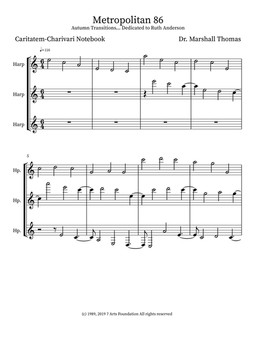 Metropolitan 86 - Celebrity Chamber Players (Small Ensemble)