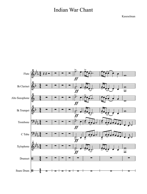 Indian War Chant