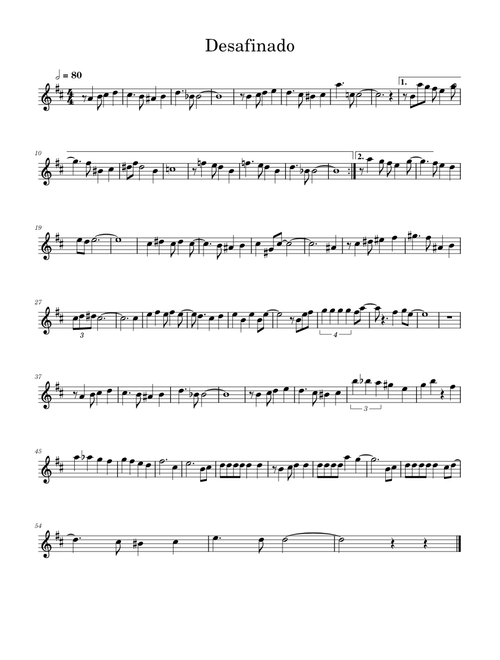 Desafinado – Antônio Carlos Jobim Desafinado