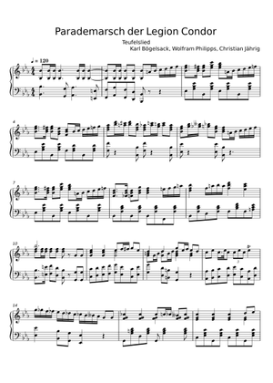 Parademarsch der Legion Condor - Karl Bögelsack, Wolfram Philipps
