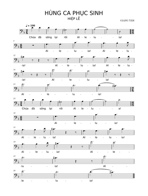 HÙNG CA PS (Tenor) – Joseph.Nguyen