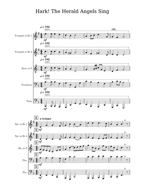 Hark, the Herald Angels Sing – Felix Mendelssohn