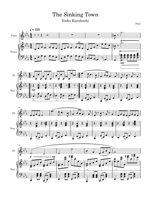 Sinking Town – Yoeko Kurahashi