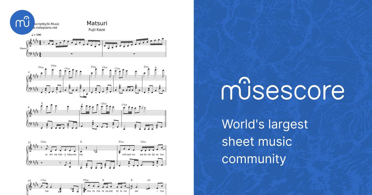 『ツノまる』FUJI FABRIC CHRONICLE バンドスコア ツノまる』FUJI FABRIC CHRONICLE バンドスコア バンド・スコア