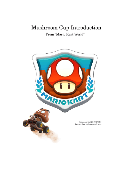 Mushroom Cup Introduction (Mario Kart World) – Nintendo