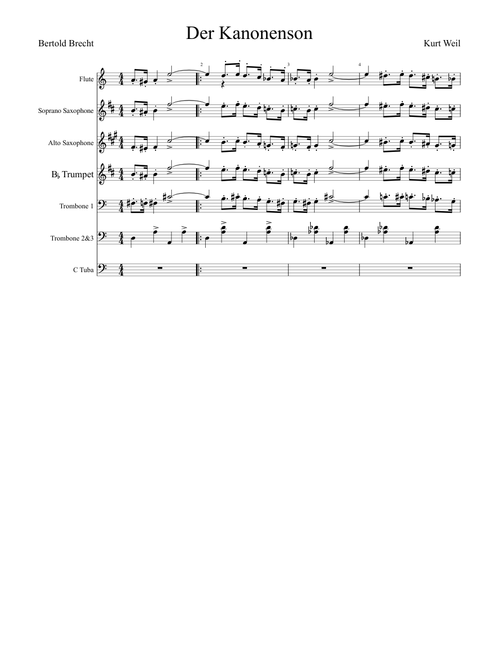 Der Kanonensong