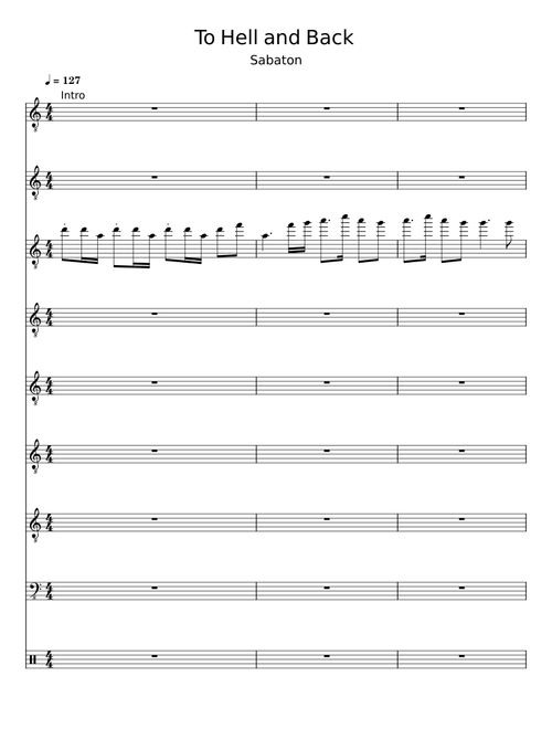 To hell and back - Sabaton
