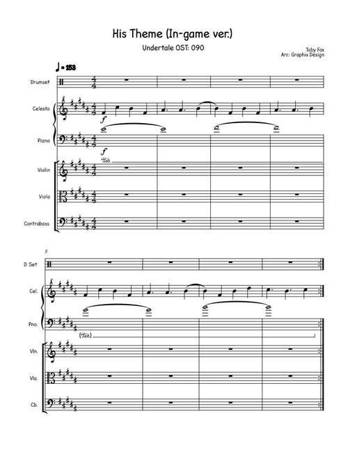 His Theme (In-game version) – Toby Fox