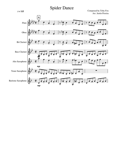 Spider Dance (Woodwind Ensemble)
