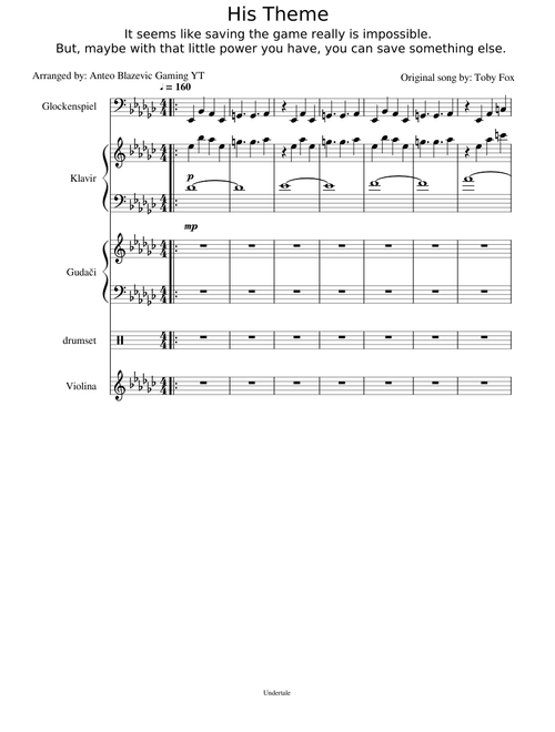 His Theme (In-game version)