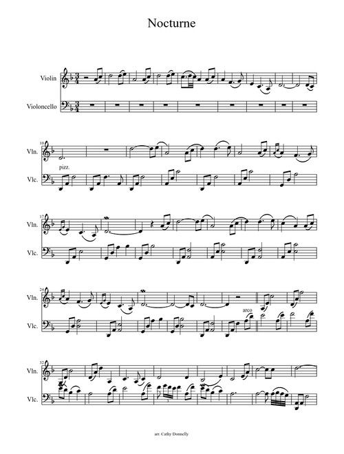 Nocturne violin