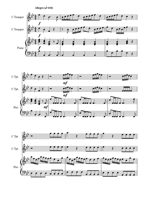 Vivaldi Concerto for Two Trumpets