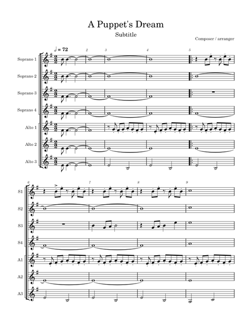 A Puppet s Dream – genanichols