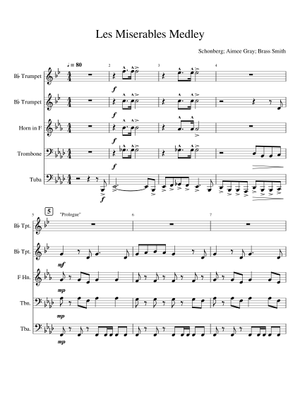 Play Official version of Les Misérables Sheet Music by Claude