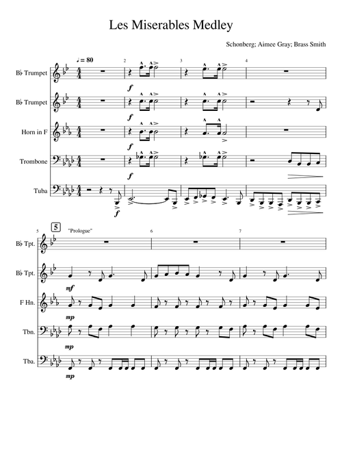Les Miserables Medley