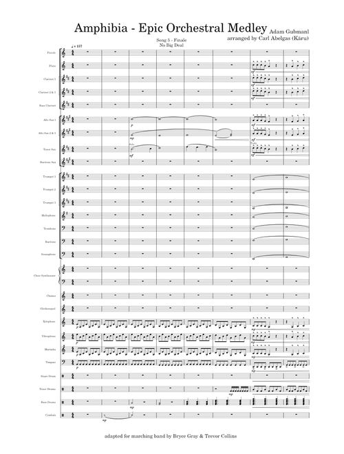 No Big Deal – Adam Gubman Amphibia - Epic Orchestral Medley [Finale] - Adam Gubman, Carl Abelgas (Kāru)